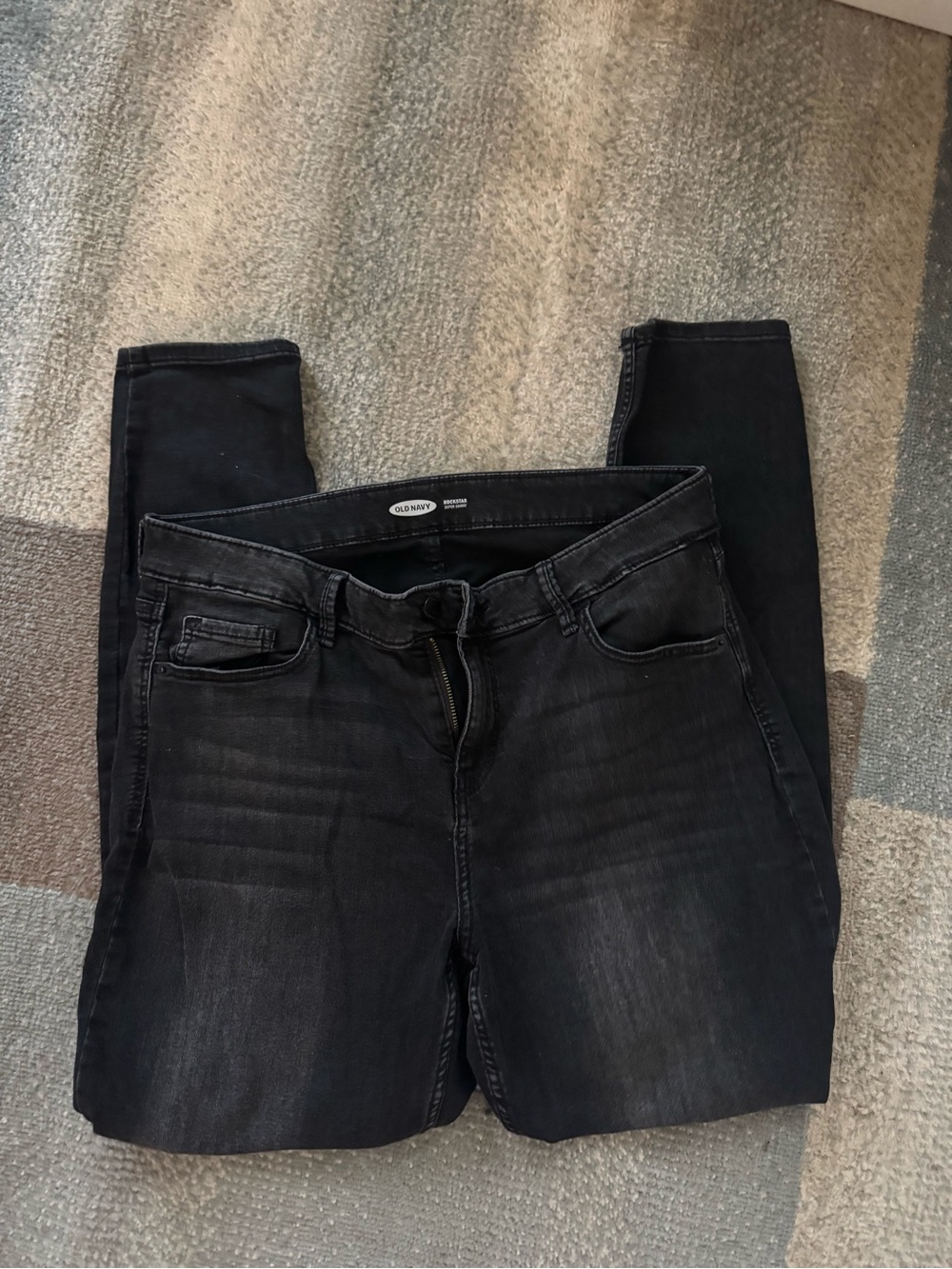 Old Navy Black Skinny Jeans - Stretch Denim